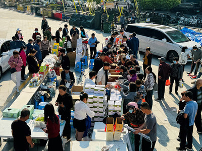 徐州鼓樓環城街道 農副產品進社區 搭建消費新場景